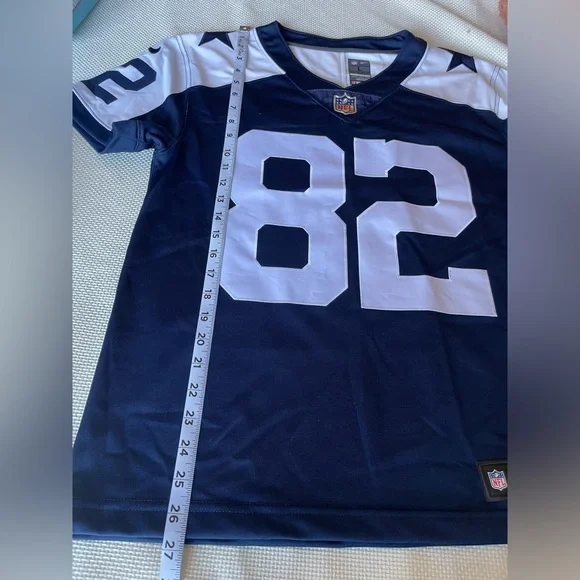 💥SALE💥 Dallas Cowboys Jersey Youth Large Witten # 82 NFL Nike - Picture 2 of 7